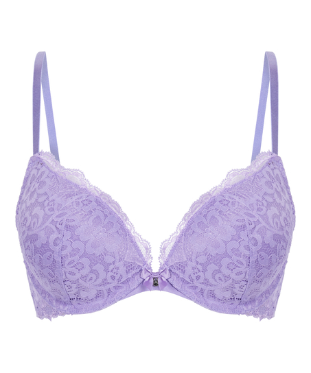 Soutien-gorge &agrave; armatures pr&eacute;form&eacute; push-up Marine, Violet