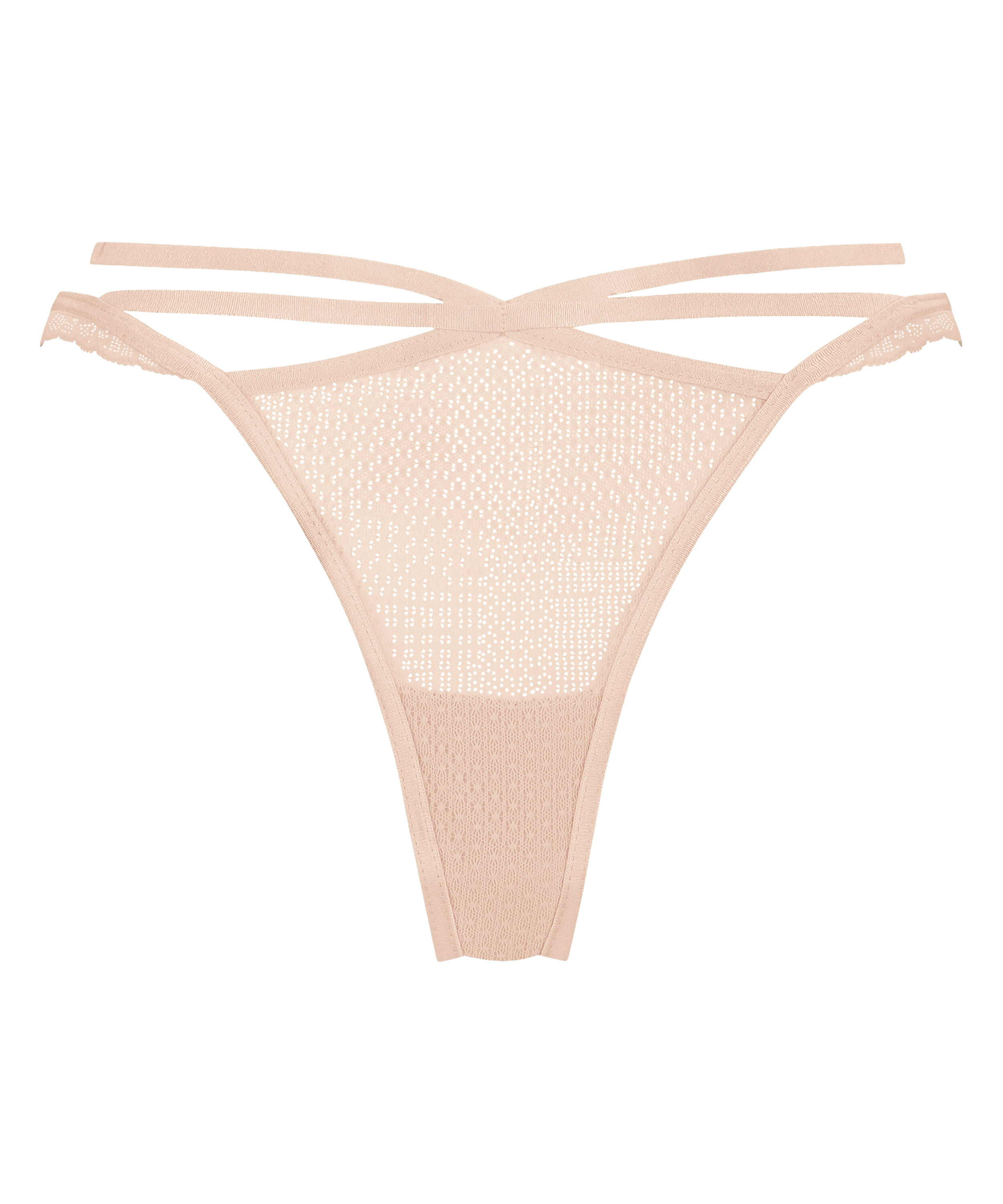 Slip mini br&eacute;silien Joy, Beige