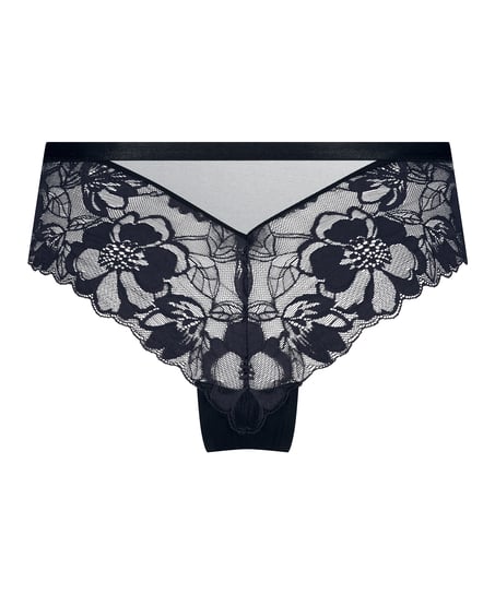 Slip brésilien Sophia, Noir