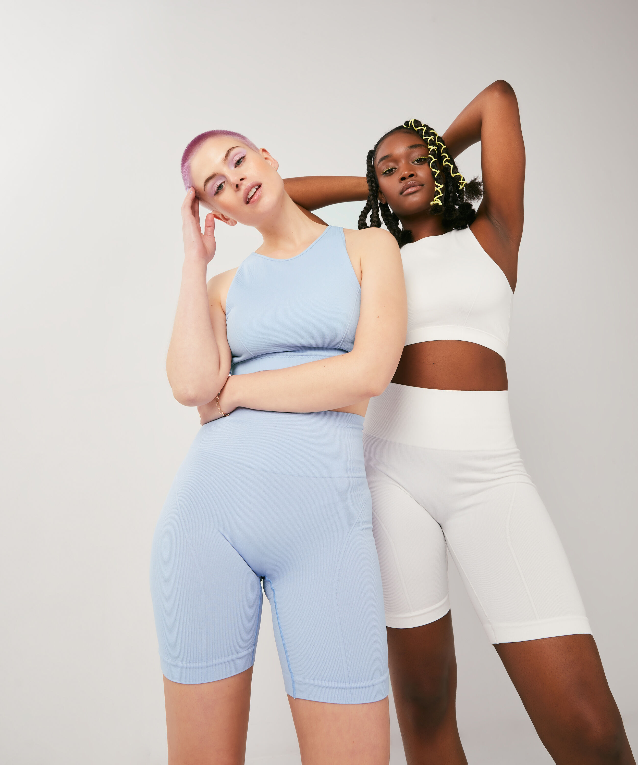 Short cycliste Bae, Bleu