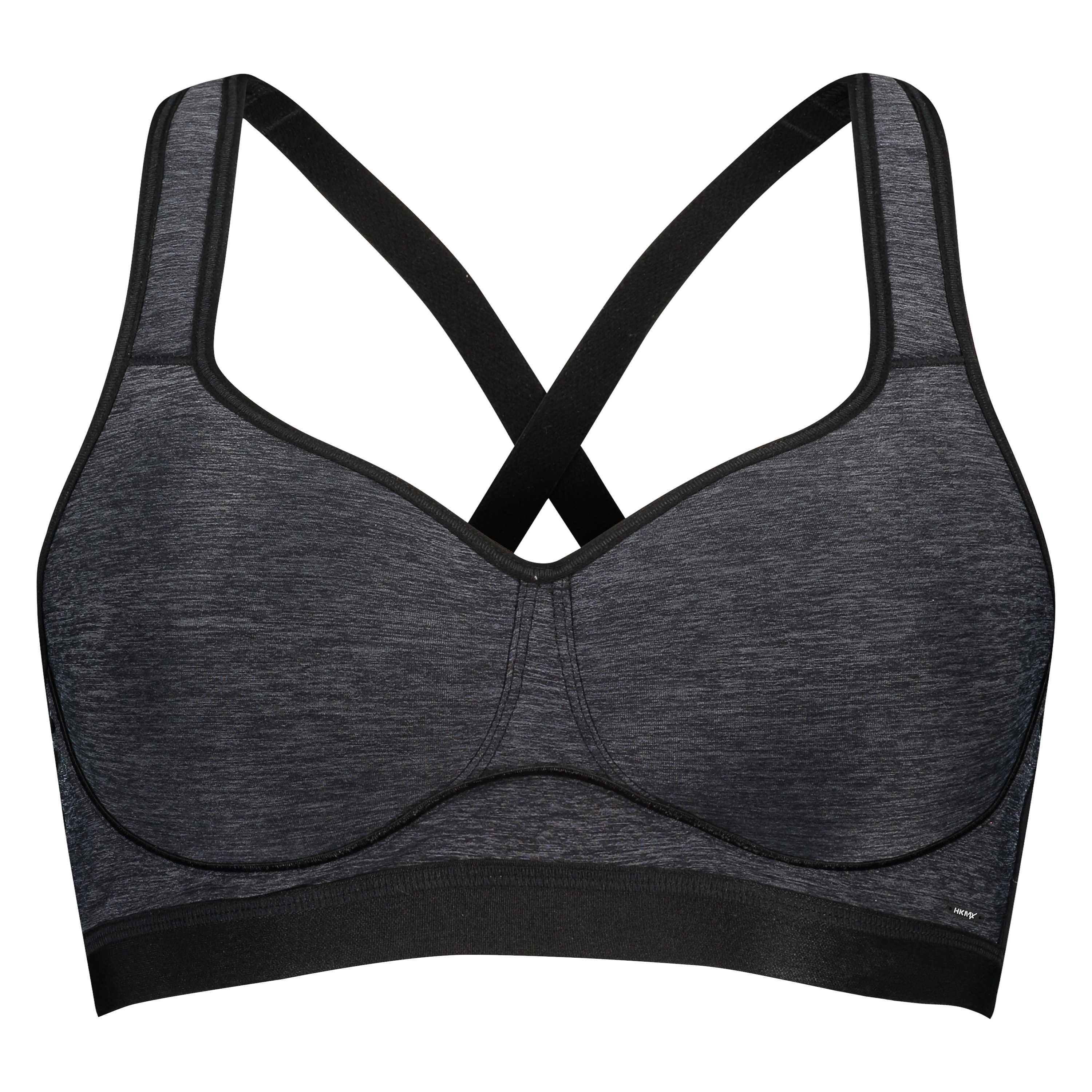 HKMX Soutien-gorge de sport The All Star Maintien niveau 2, Gris, main