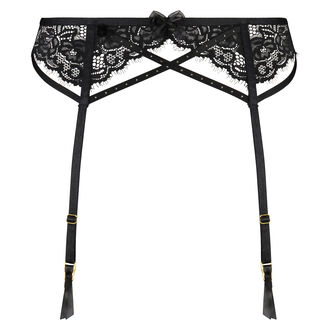 Porte-jarretelles Adele, Noir