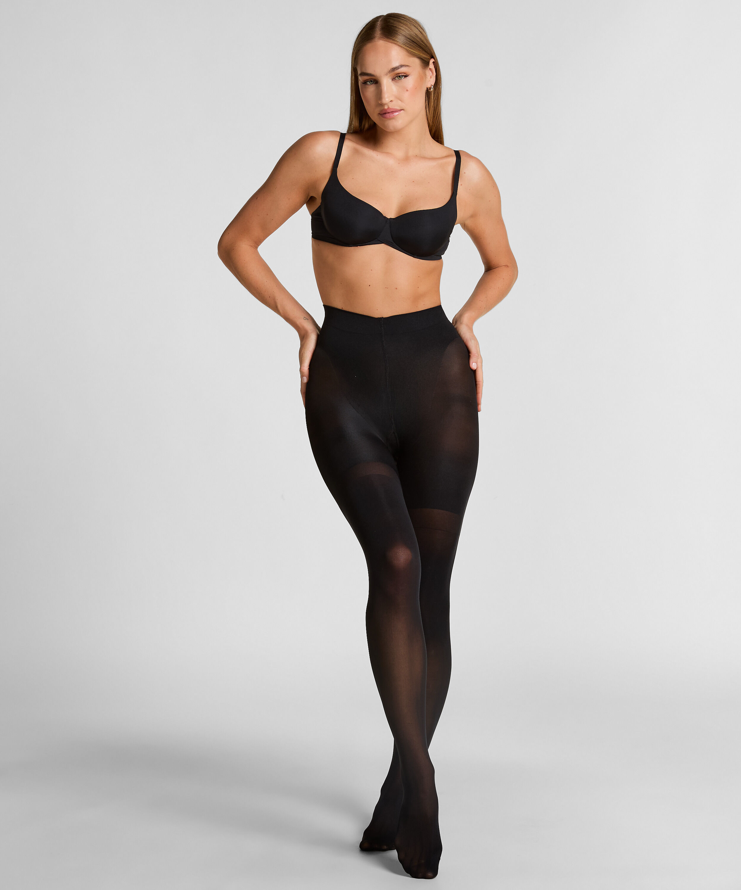 Collants 40 Deniers Lift & Shape Total, Noir