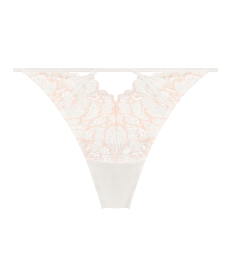 Slip brésilien Shayna, Blanc