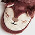 Pantoufles Renne, Rose