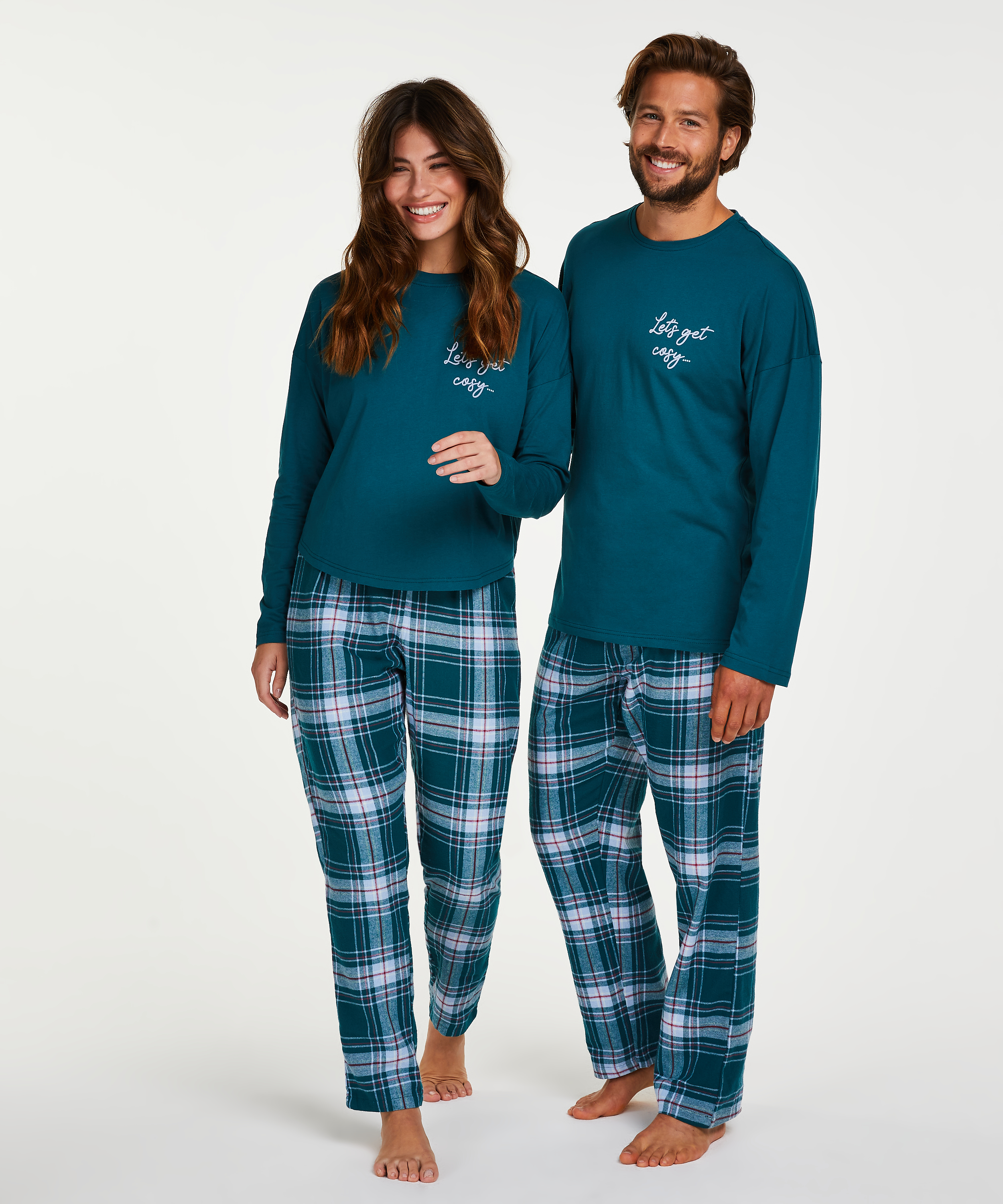 Ensemble pijama, Bleu, main