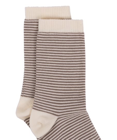 Chaussettes courtes en modal, Marron