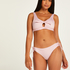 Haut de bikini croptop Seychelles, Rose