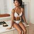 Soutien-gorge sans armature pr&eacute;form&eacute; Lola, Blanc