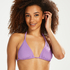 Haut de bikini Triangle Libby, Violet