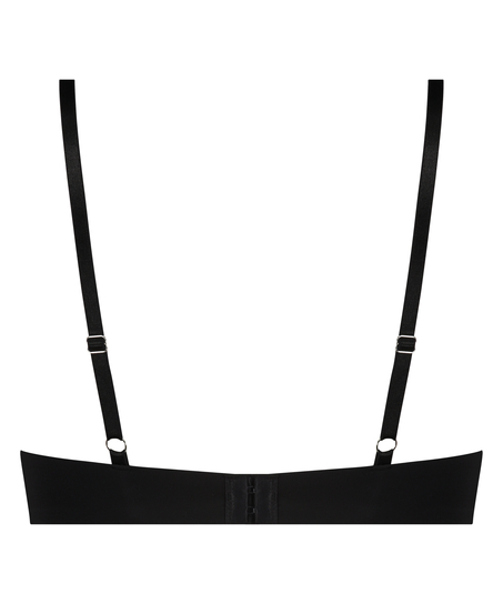 Soutien-gorge à armatures push-up préformé Lea, Noir