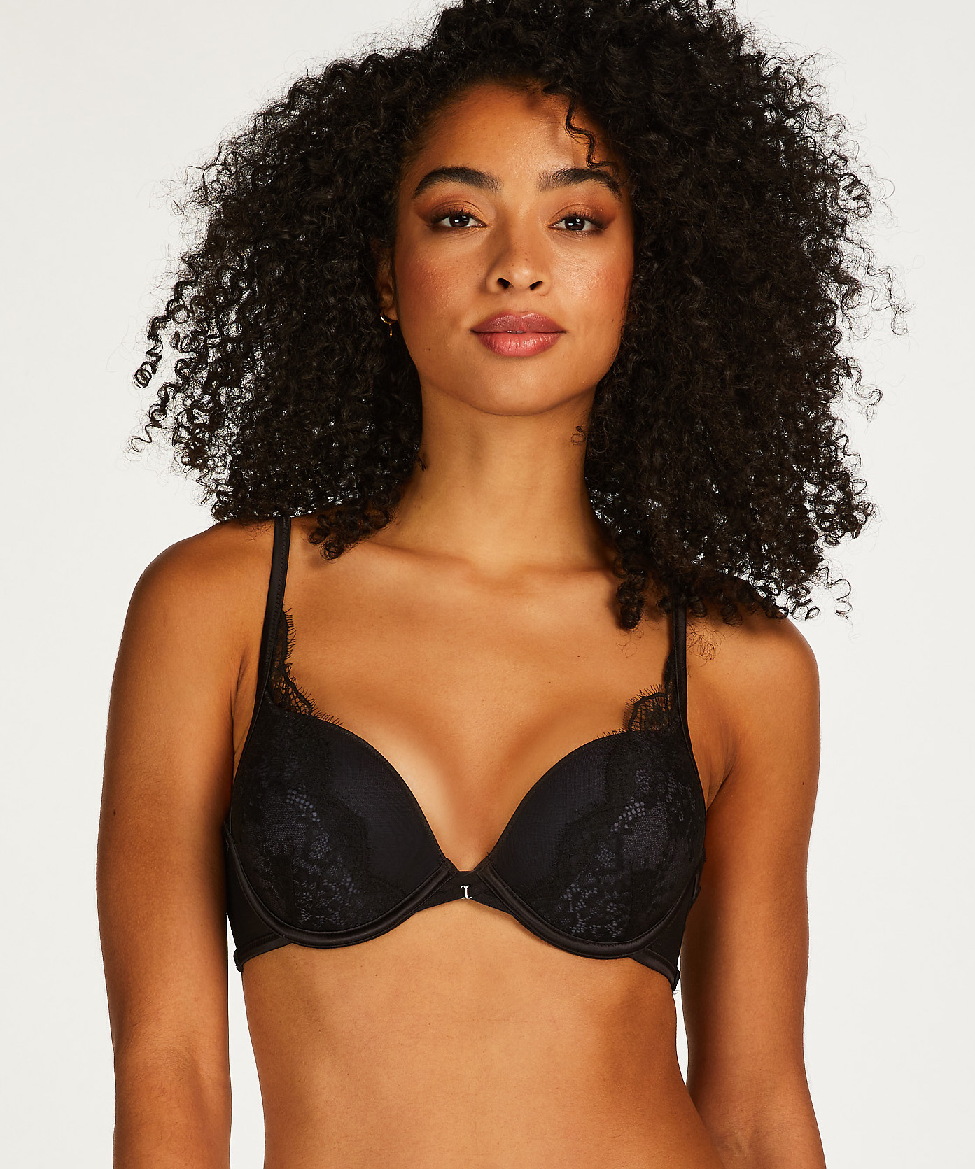 Soutien-gorge à armatures rembourrage maximiseur Elissa, Noir, main