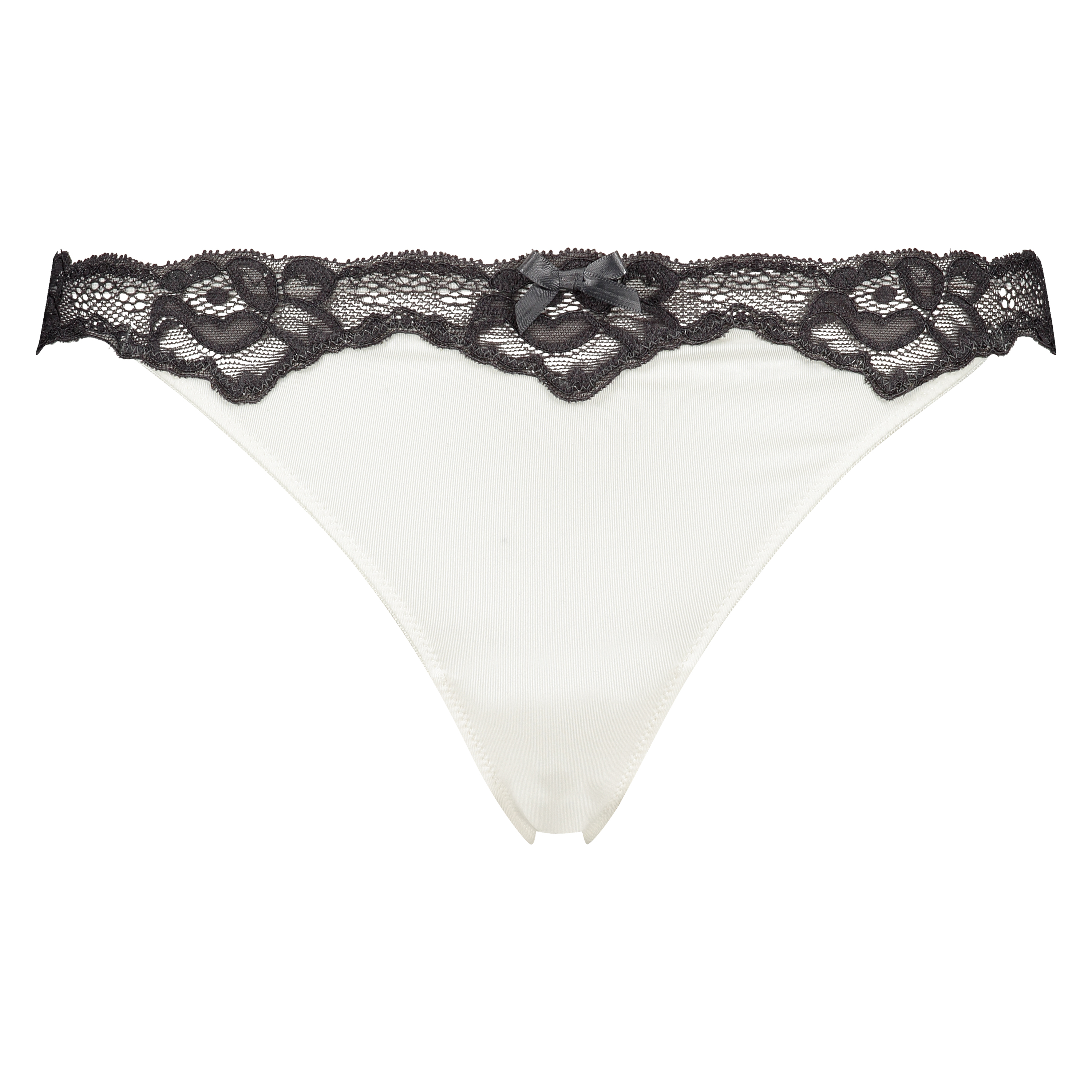String Secret Lace, Blanc, main