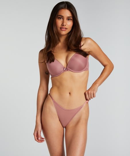 Soutien-gorge à armatures préformé Plunge, Rose