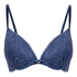 Soutien-gorge &agrave; armatures pr&eacute;form&eacute; push-up Marine, Bleu