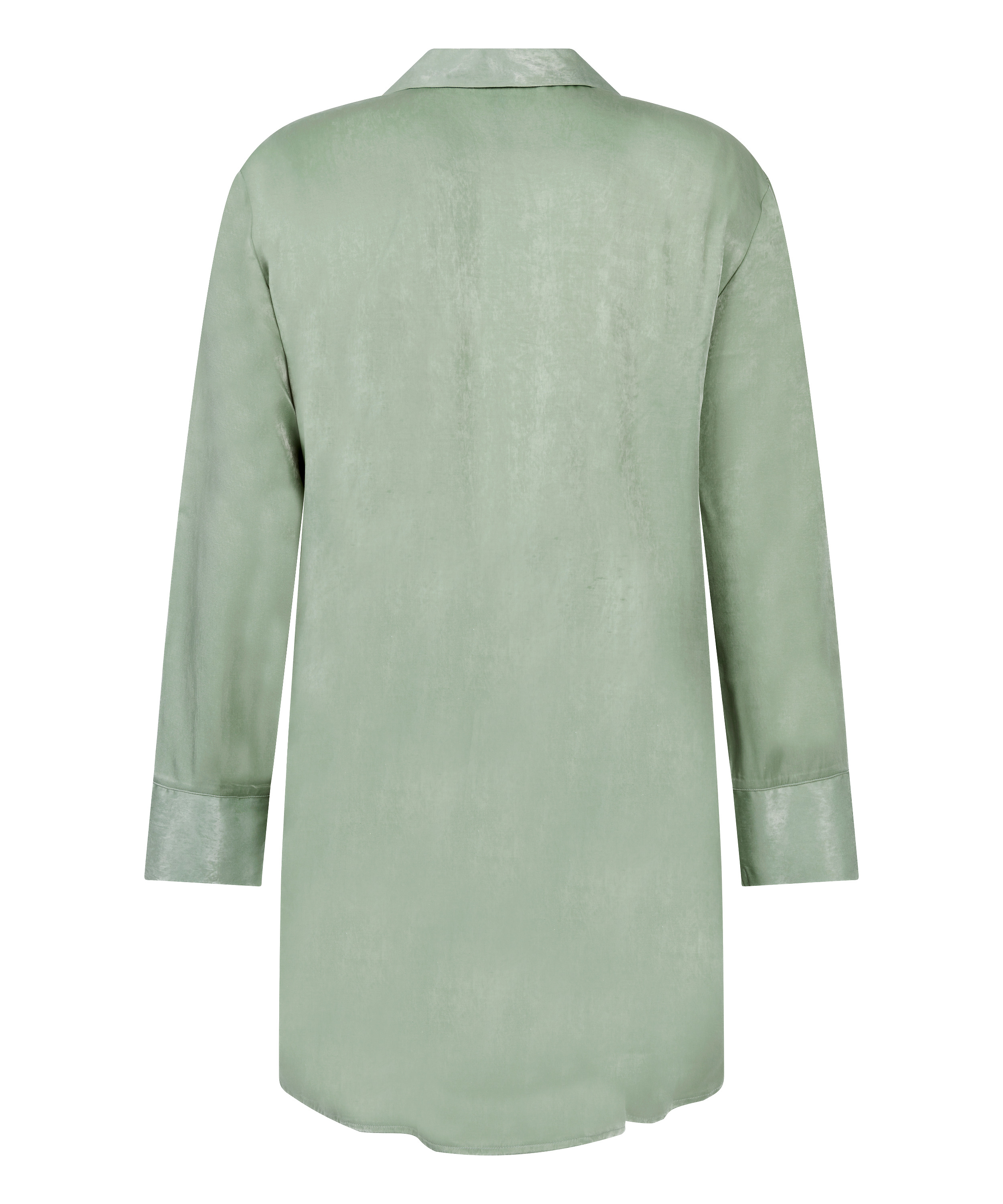Robe-chemise en satin Ayla, Vert, main