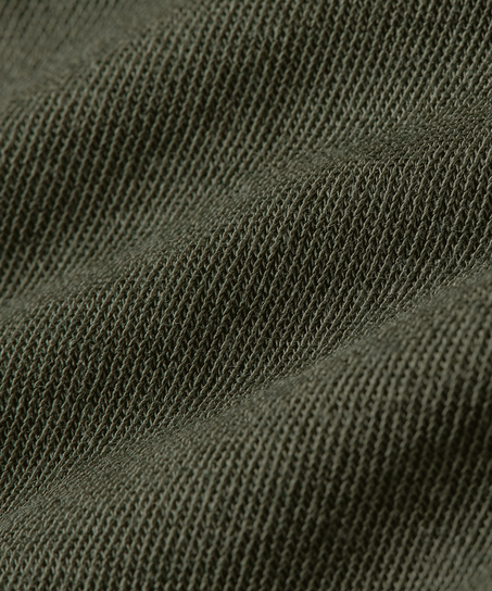 super soft Body haut avec cachemire, Vert