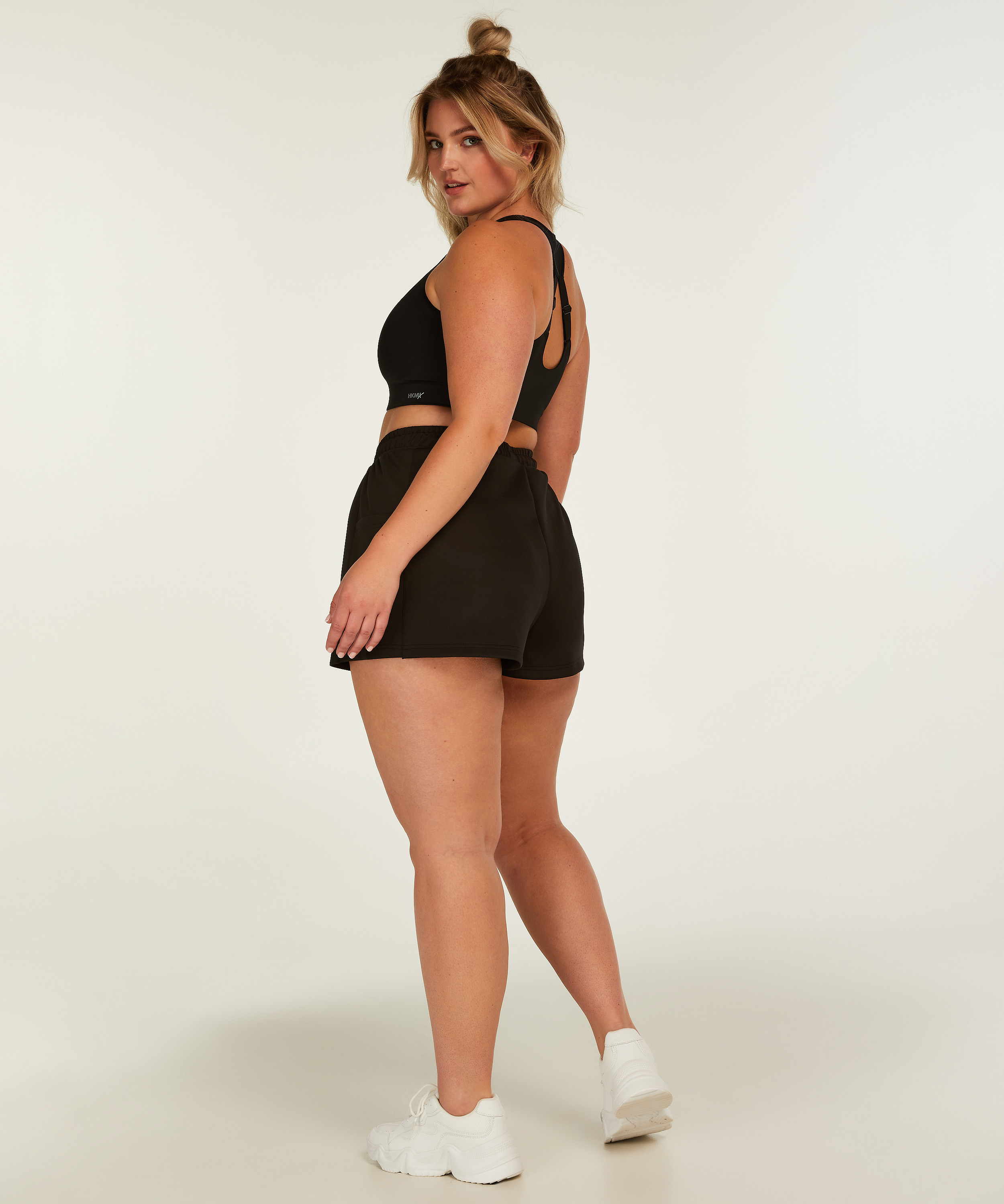 HKMX Soutien-gorge de sport The Pro Athlete Maintien niveau 3, Noir, main