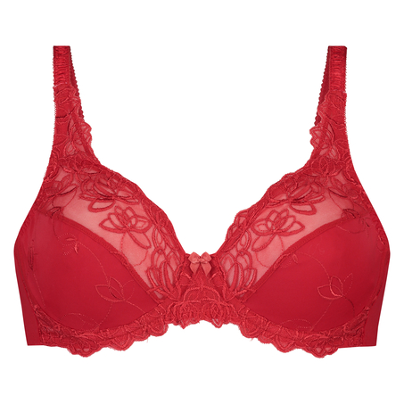 Soutien-gorge à armatures non-préformé Diva, Rouge