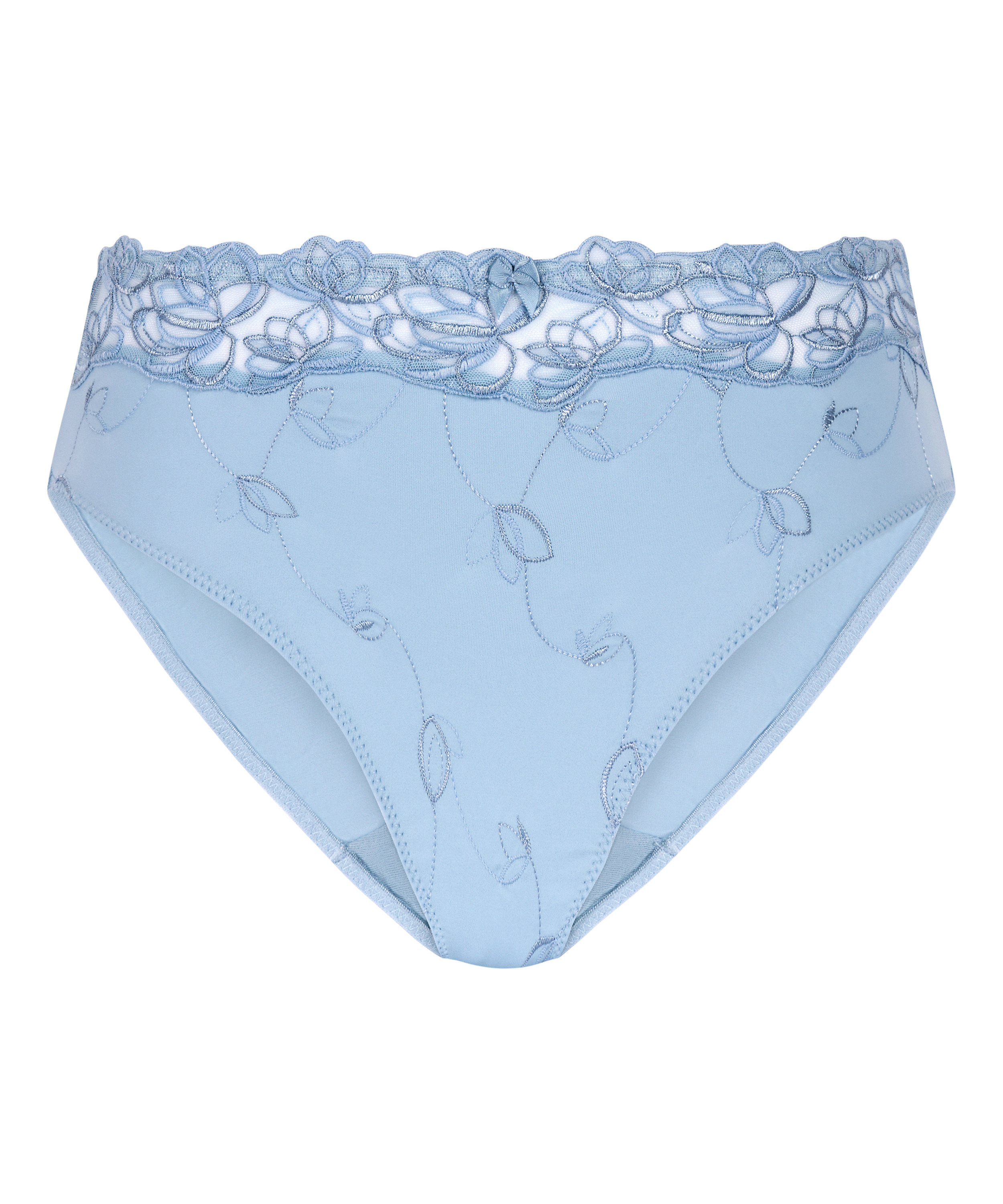 Slip taille haute Diva, Bleu, main