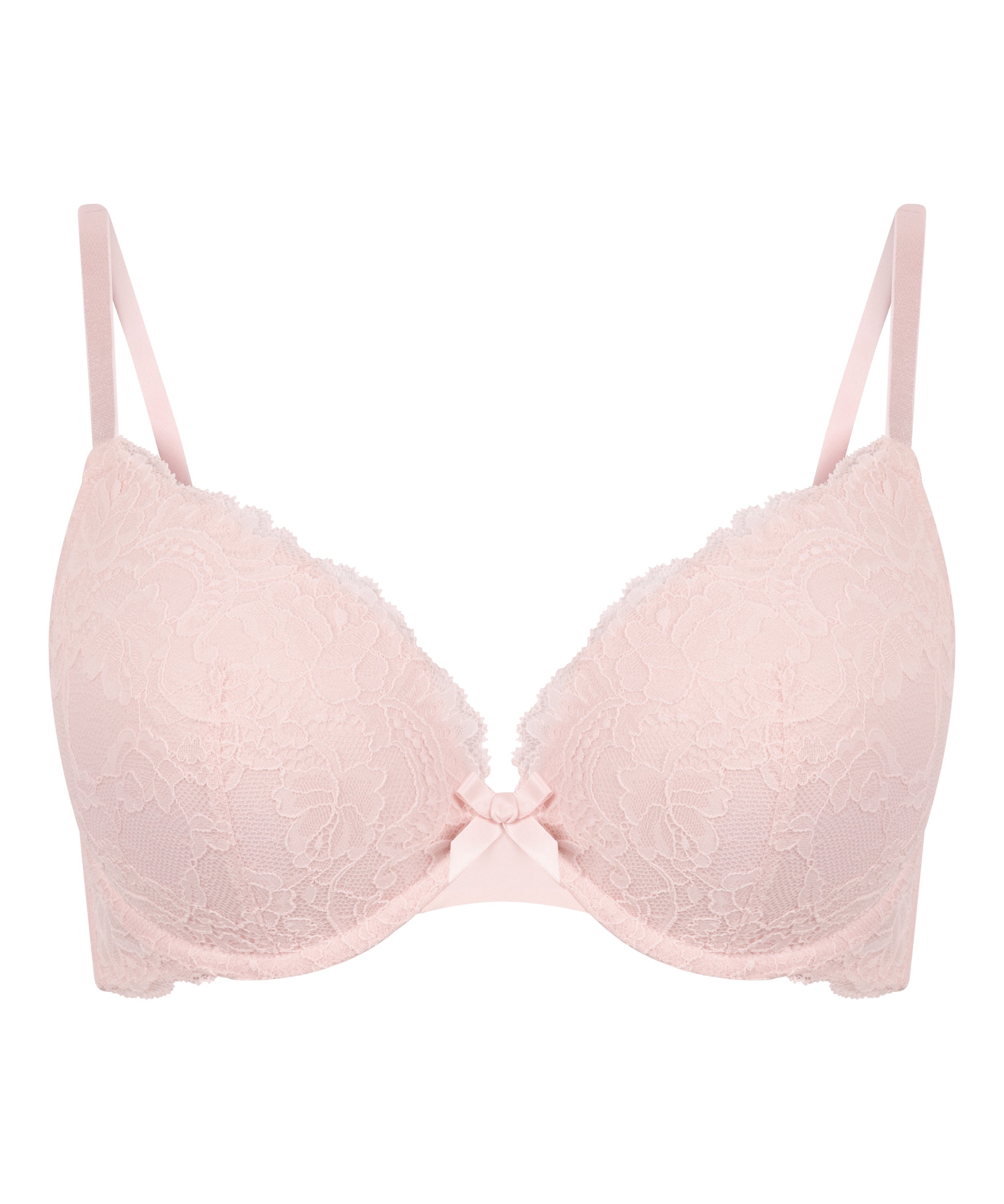 Soutien-gorge push-up à armatures préformé Teddy, Rose, main
