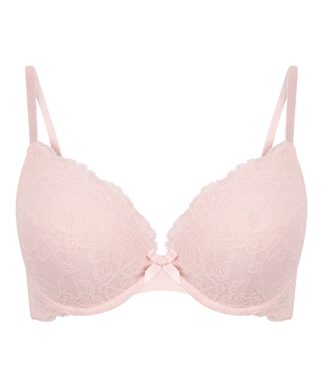 Soutien-gorge push-up à armatures préformé Teddy, Rose