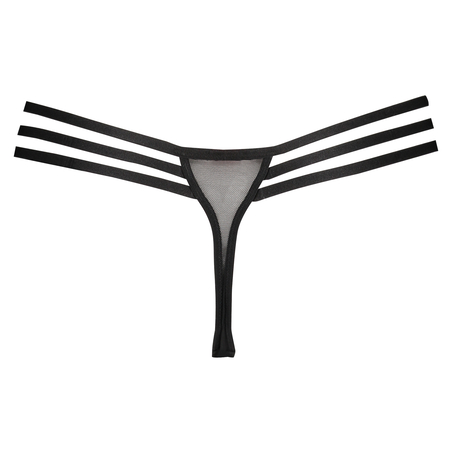 Tanga string Harper, Noir