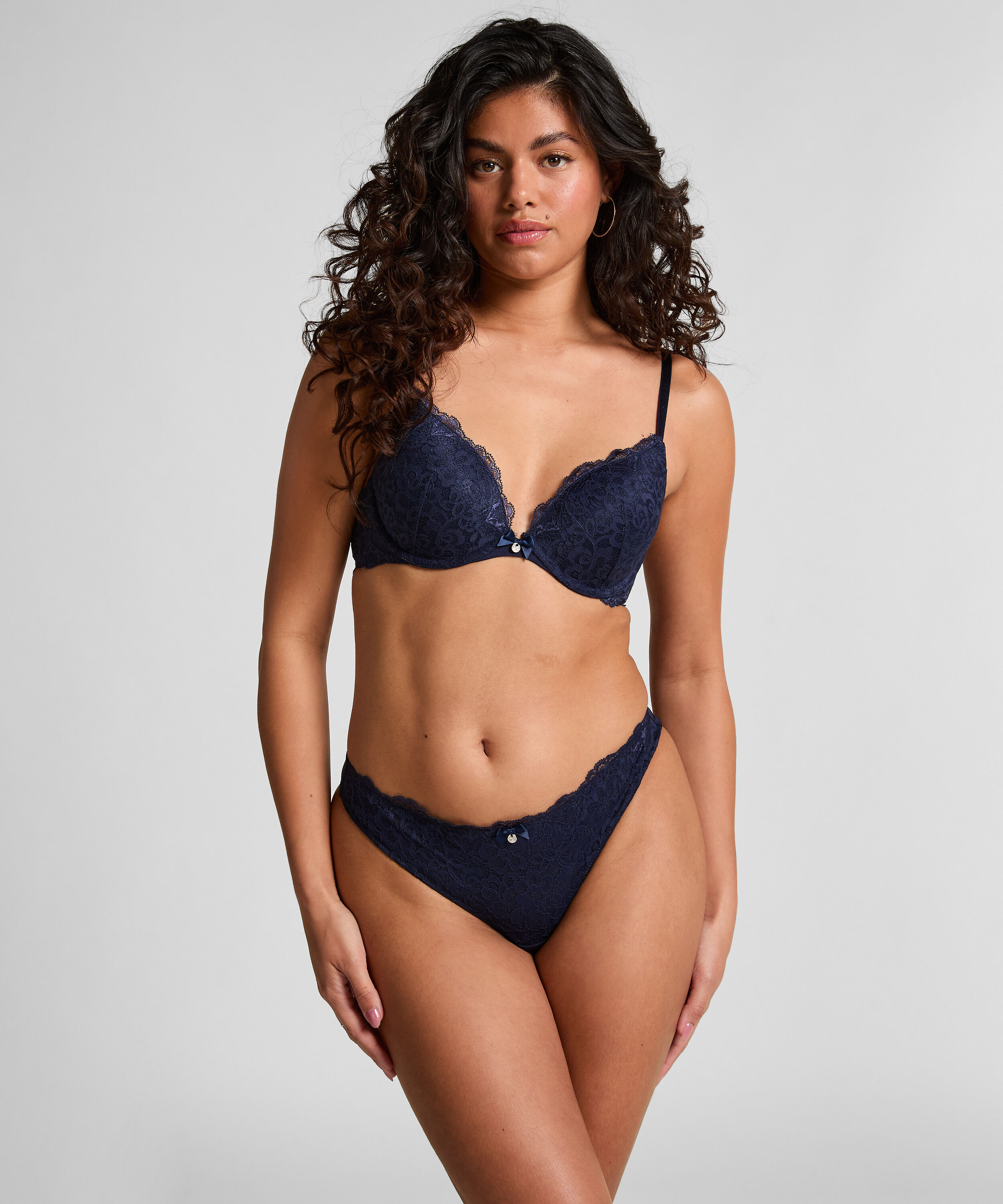 Soutien-gorge à armatures préformé push-up Marine