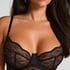 Soutien-gorge non-rembourré à armatures Isabelle, Noir