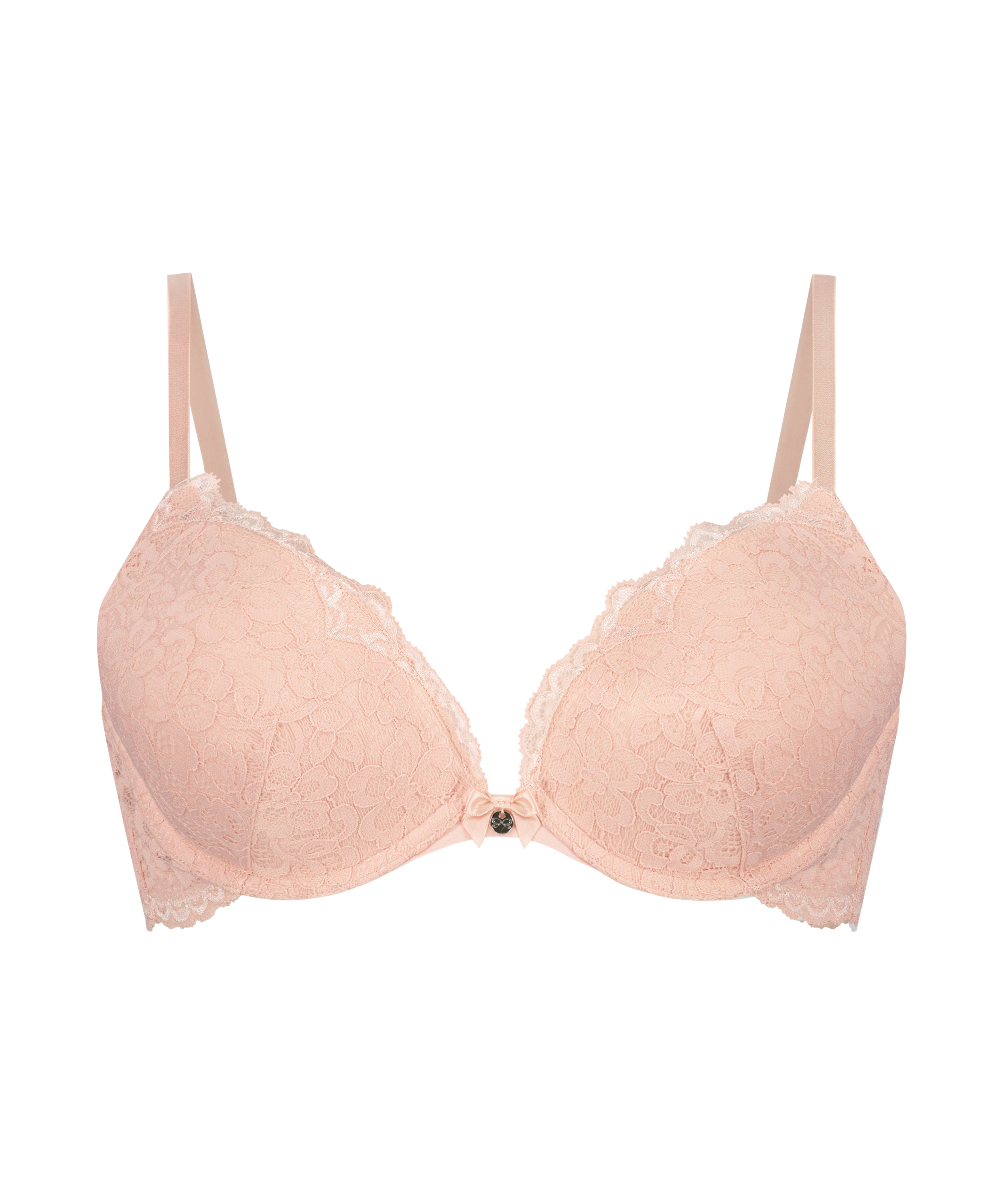 Soutien-gorge à armatures préformé push-up Marine, Rose, main