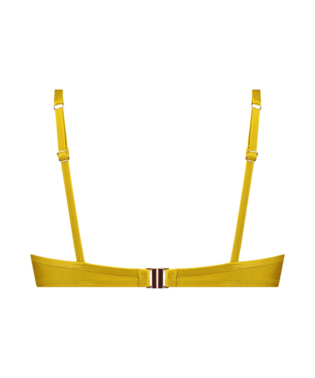 Haut de bikini Nice, Jaune