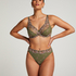 Slip taille haute Diva, Vert