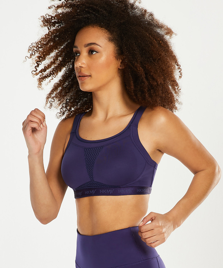 Soutien-gorge de sport HKMX The Elite Level 3, Bleu