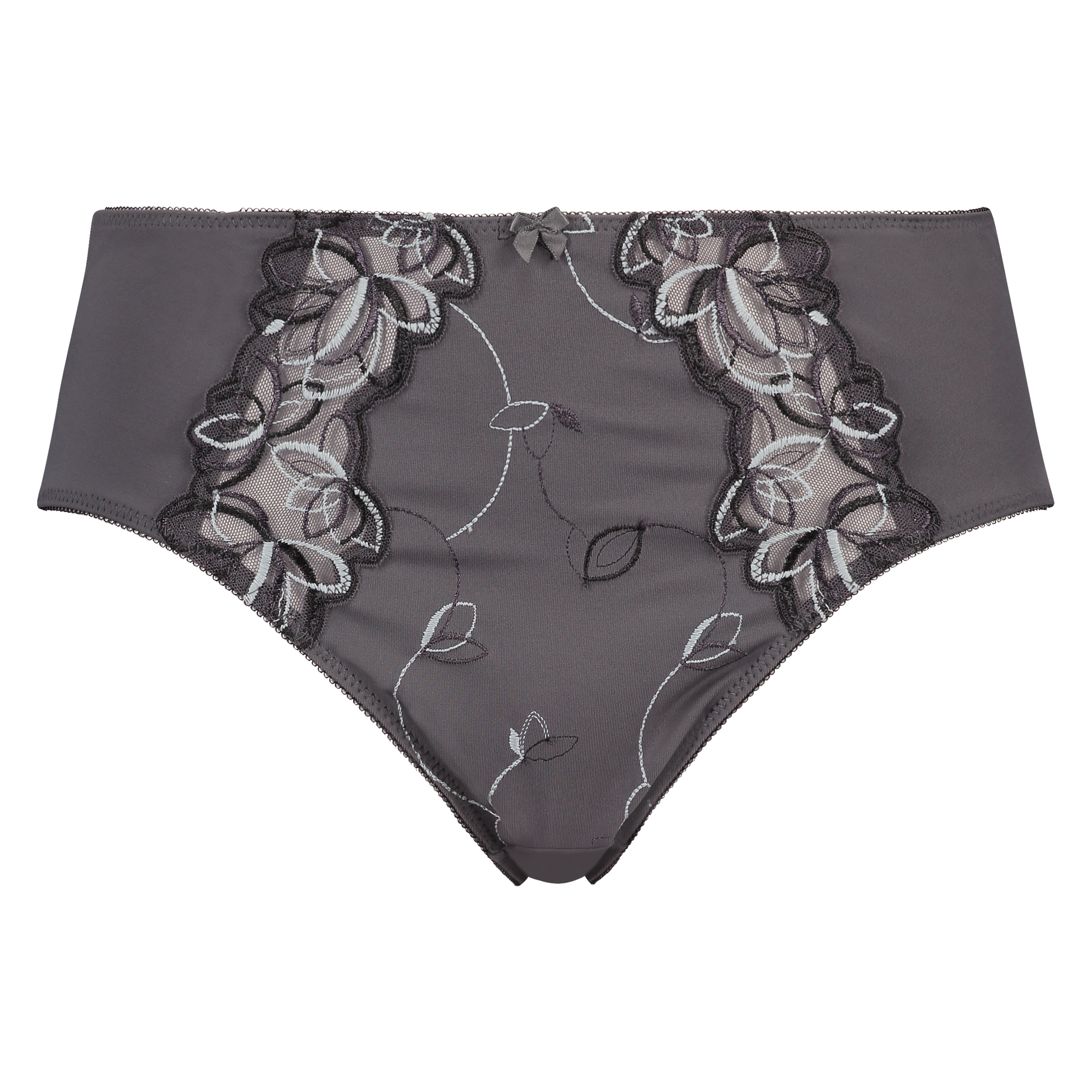 Slip taille haute Diva, Gris, main
