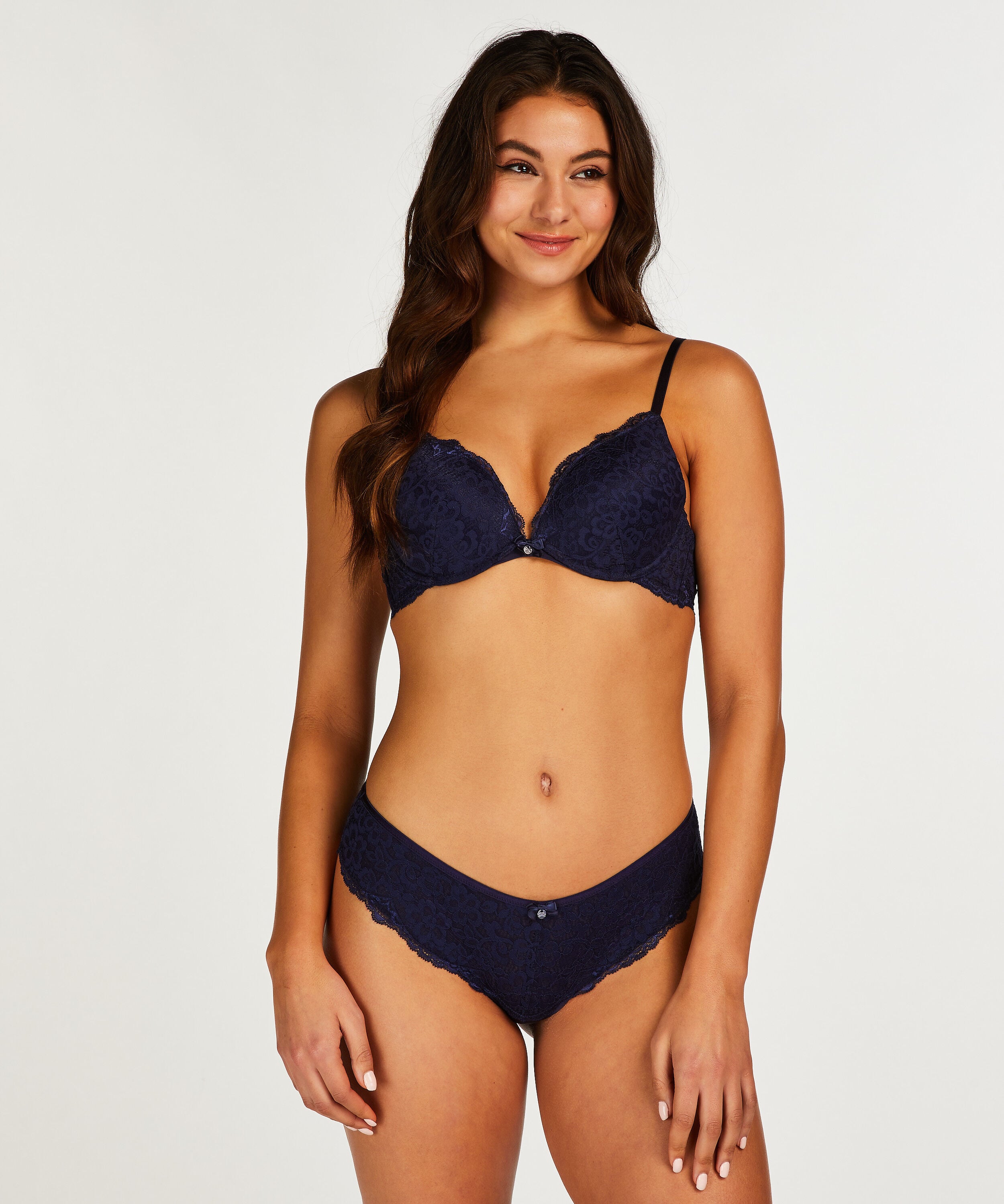 Slip brésilien Marine, Bleu Slip brésilien Marine, Bleu