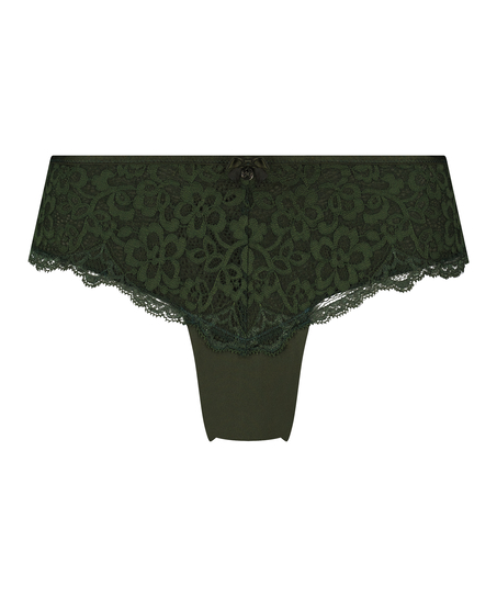 Slip brésilien Marine, Vert