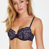 Soutien-gorge à armatures préformé Rose, Bleu