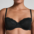 Soutien-gorge &agrave; armatures pr&eacute;form&eacute; Secret Lace, Noir