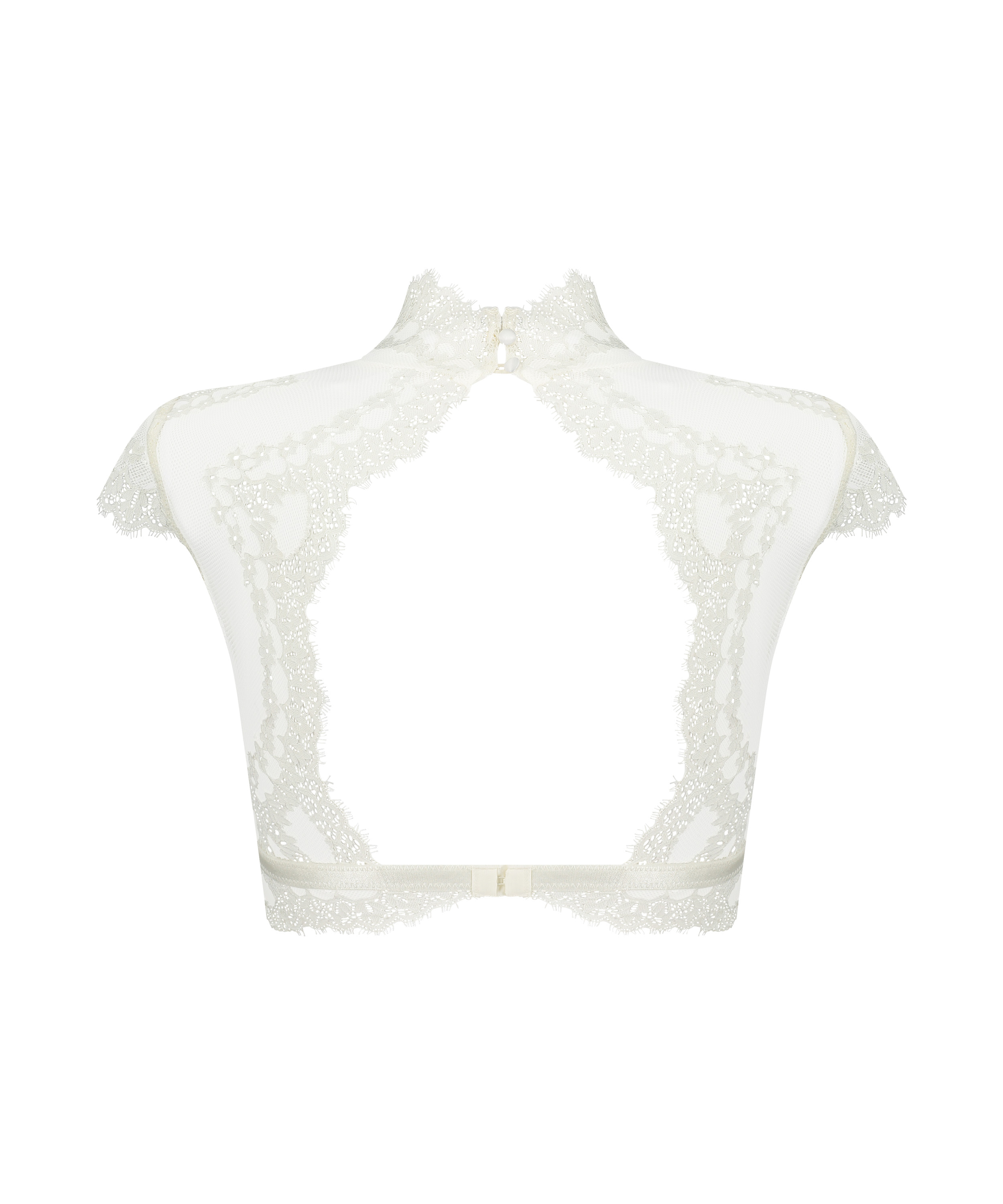 Bralette Daisy, Blanc, main