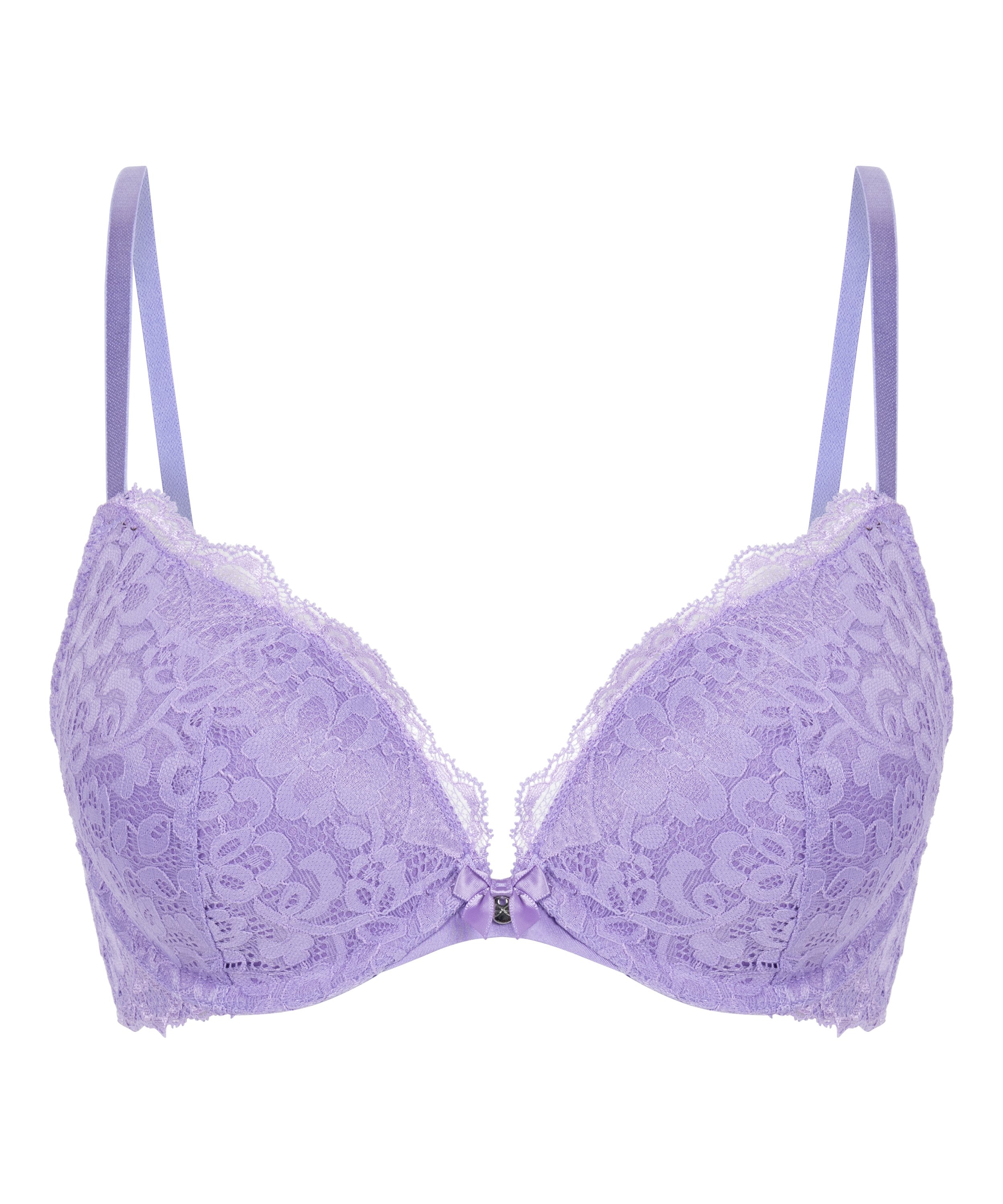 Soutien-gorge à armatures préformé push-up Marine, Violet, main