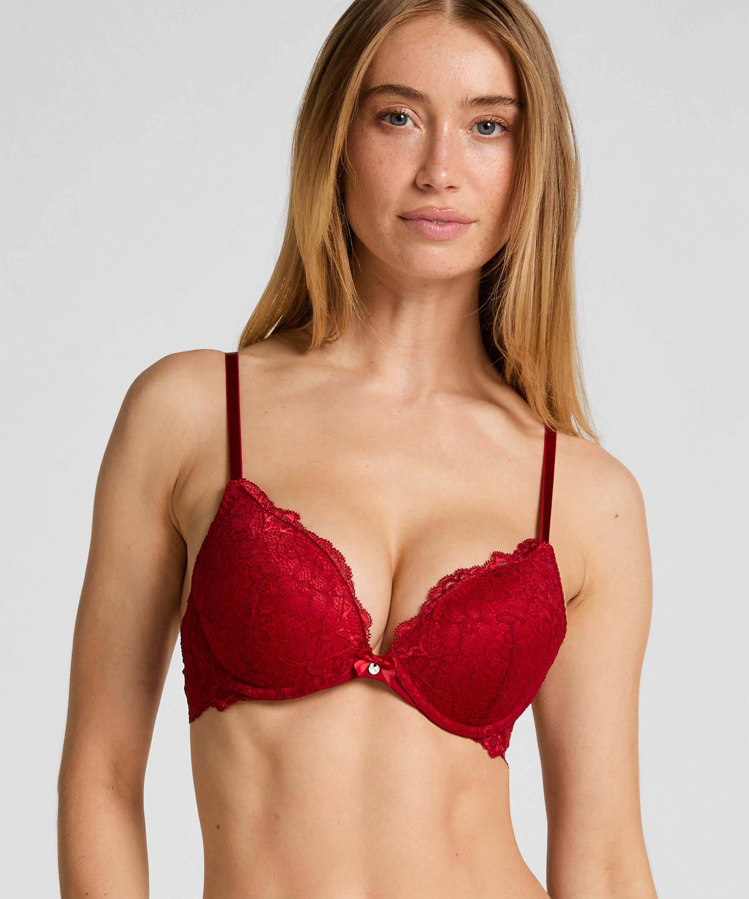 Soutien-gorge à armatures préformé push-up Marine