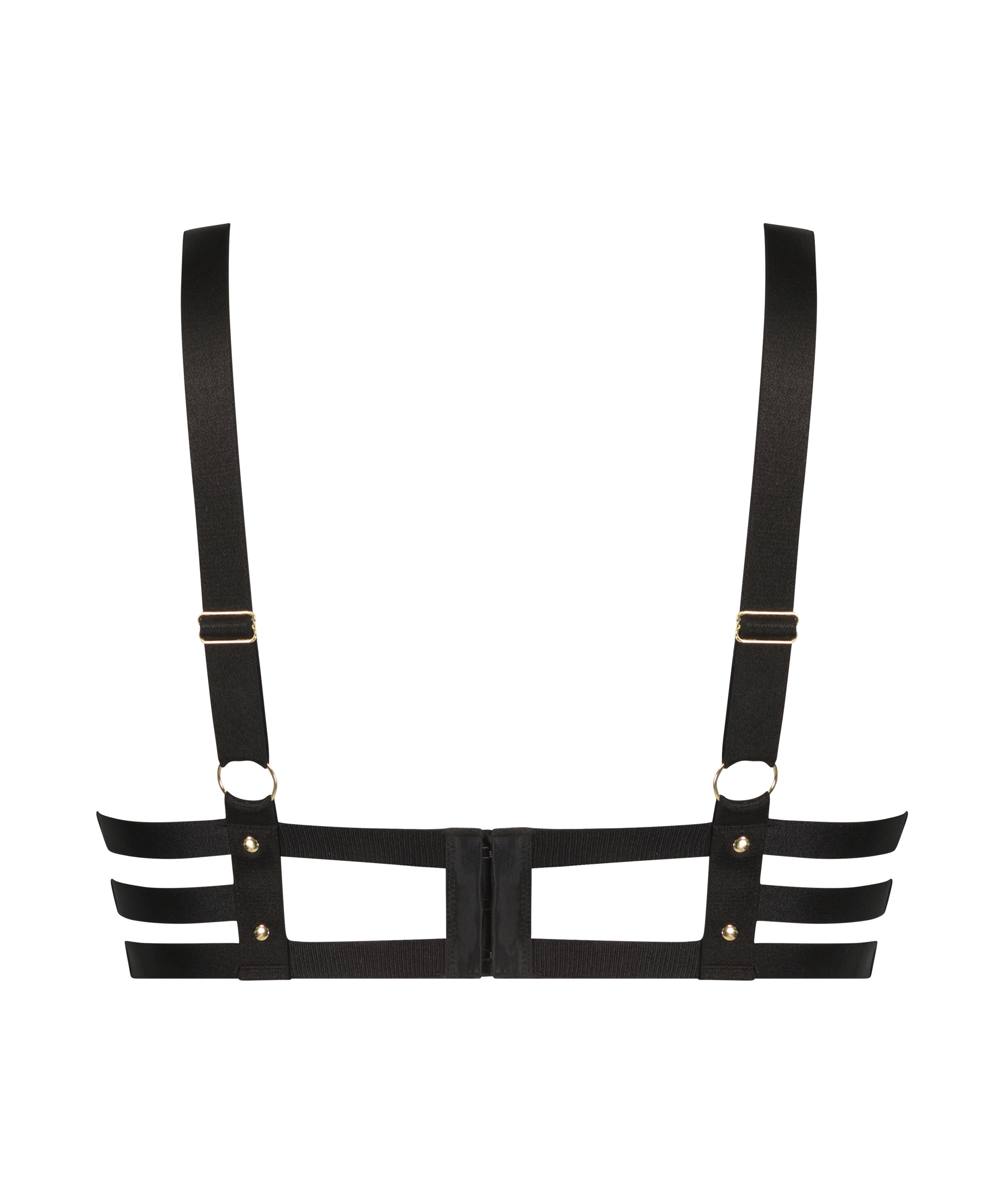 Soutien-gorge à armatures préformé push-up Shadow, Noir, main