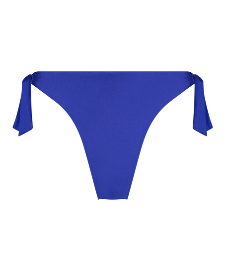Slip de Bikini Cheeky Santorini, Bleu