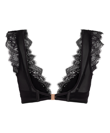 Soutien-gorge bustier non-rembourré à armatures Zoe, Noir