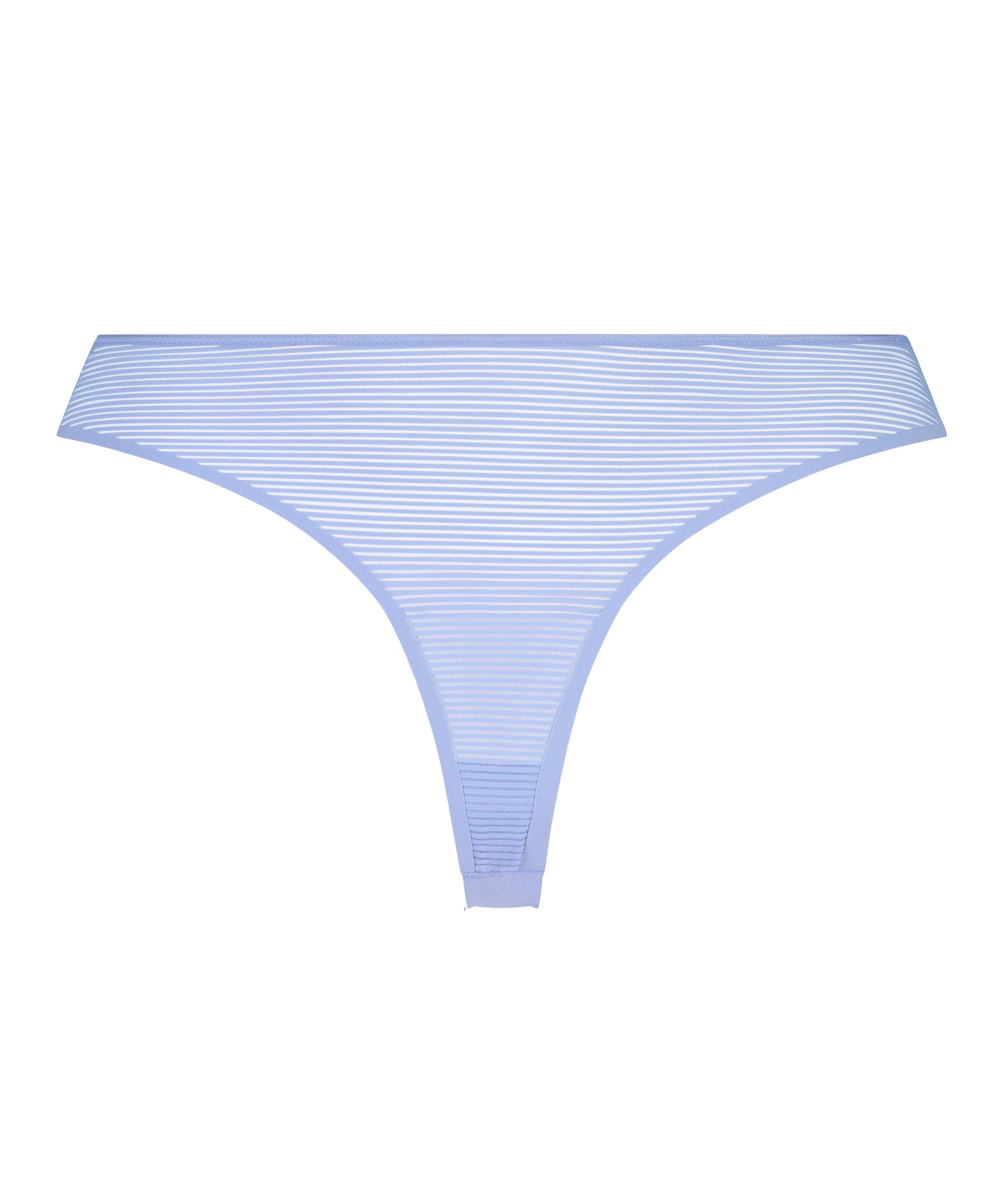 Invisible string Stripe mesh, Bleu, main