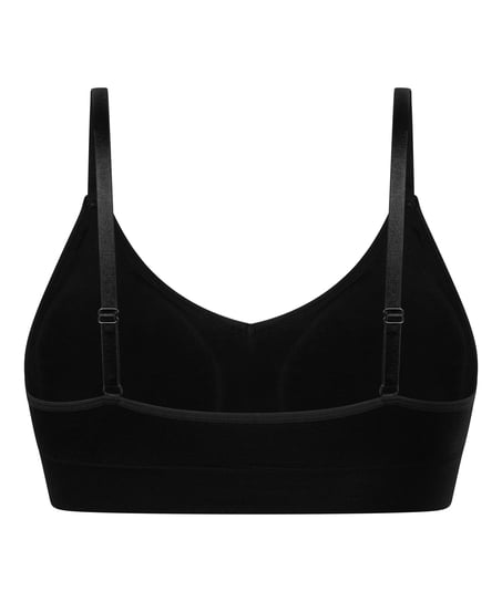 Brassière triangle Dide, Noir