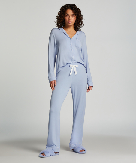 Pantalon en jersey Essential, Bleu