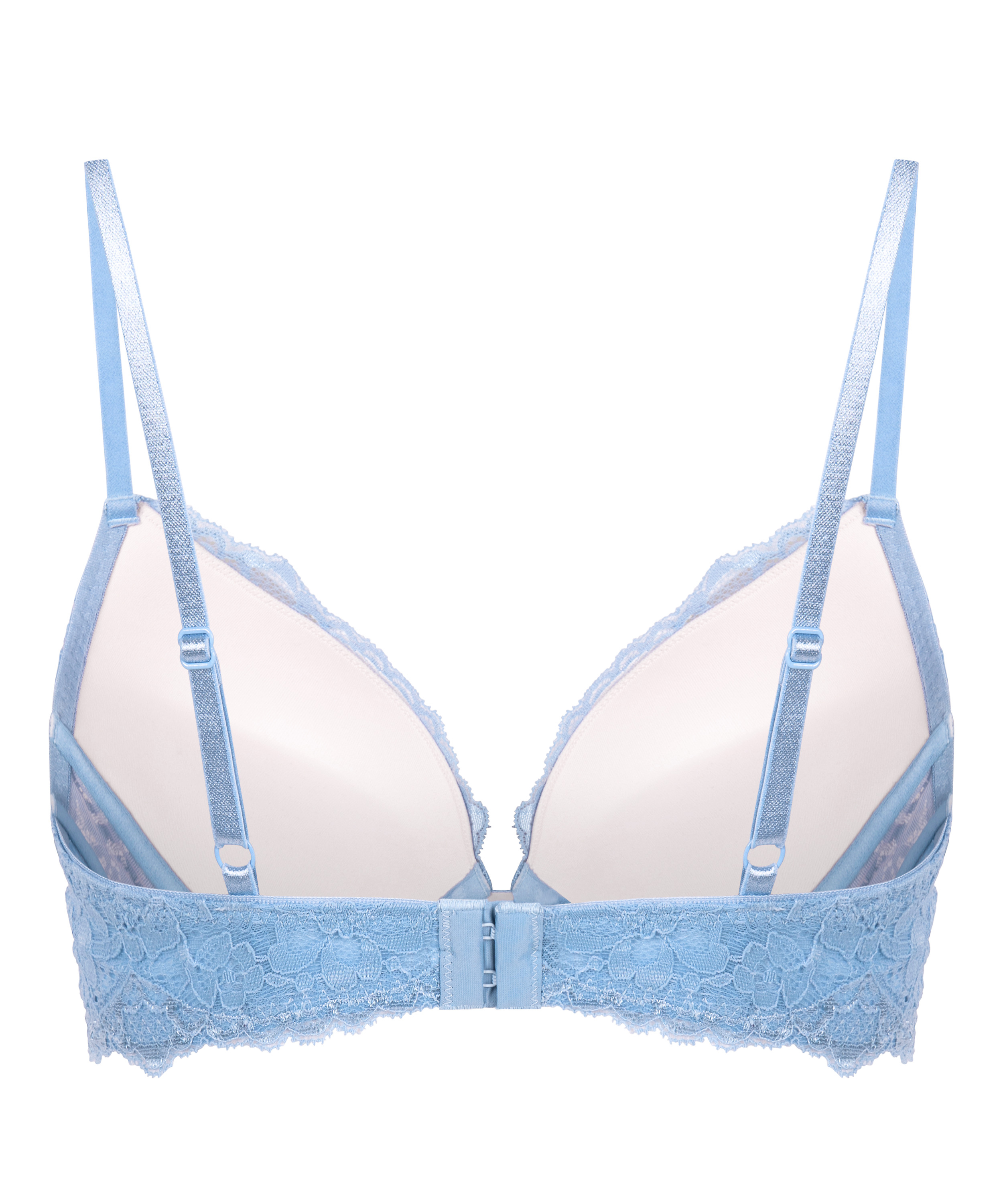 Soutien-gorge à armatures préformé push-up Marine, Bleu, main