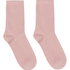 Chaussettes courtes en modal, Rose