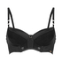 Soutien-gorge à armatures préformé Nicole, Noir